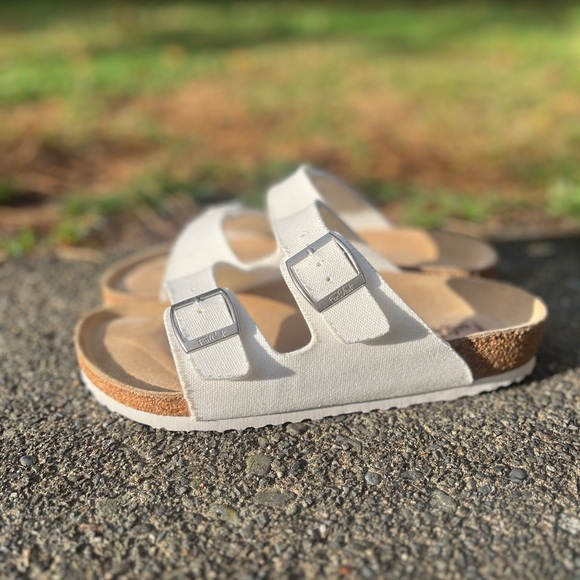 Farwest Tofino Cork 2 Strap Canvas Sandal Sz 8 - Picture 3 of 6